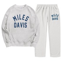 쭈리 트레이닝 세트 오버핏 맨투맨 티셔츠 밴딩 팬츠 마일즈 남녀공용 빅사이즈 M~3XL