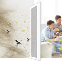 유치원용 해충미세먼지 차단 창문필터 방충망 학원 학교 그물망 날파리퇴치 펜션, 미세먼지필터방충망