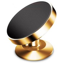 마그네틱 차량용 핸드폰 거치대 더뉴K7 G70 그렌져TG 올뉴쏘렌토 스파크 봉고3 제네시스 싼타페DM 티볼리 스타리아 아반떼HD 마티즈 SM3 볼보 자동차, 일반형 골드