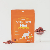 드룰린 오메가 트릿 미니 오메가3&캥거루 45g 강아지 칭찬 훈련용 간식