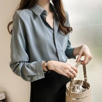 [지지아나] 지지아나 봄 가을 카라 블라우스 오피스룩