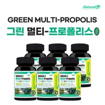 건조한 구강 입안 혀 향균 면역 에 좋은 상쾌한 페퍼민트 맛 브라질 그린 멀티 프로폴리스 비타민 아연 영양제, 6BOX(6개월분)