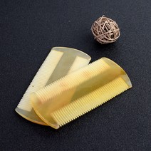 100% 천 연 물소뿔빗 참빗 우각 머릿니 서캐 비듬 촘 촘한, 1개