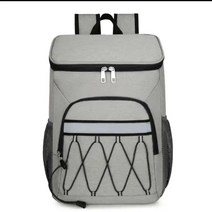 배달가방백팩 휴대용 배달박스 쿨러 은박보냉백 배달용백팩, 그레이