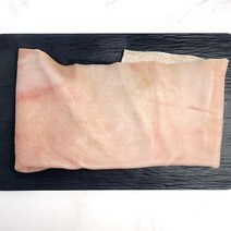 돼지 껍데기 500g 한돈껍질 돈피 냉동 손질돼지부산물, 단품