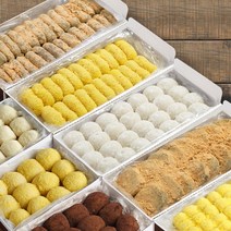 [달방아] 콩쑥개떡/바나나떡/못난이떡/찹쌀떡/앙금절편/옥수수크림떡/치즈크림떡/티라미슈크림떡/경단/꿀떡, 06.옥수수크림떡 40g x 12개