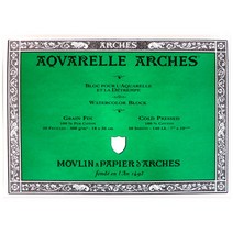 일음쇼핑^^*m캔손 아르쉬패드 300g 18X26중목 20매 고급미술용지 수채화 스케치북 괴슈 아르쉬 쉬패드 화방 전문가 드로잉일medi^*^, ab*^^선택없는