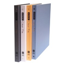 이지포켓 30P 클리어화일 합지 싸바리 표지 하드커버 30매 크리어파일, 백색