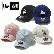 뉴에라 뉴에라 언스트럭쳐 MLB 베이직 워시드 LA 다저스 볼캡 5종 12836190 6219 6220 6221 6222
