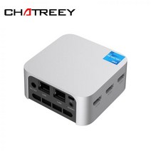 인텔-셀러론 N5095 Chatreey T8 Pro 미니 PC NVMe SSD 윈도우즈 11 초소형 포켓 컴퓨터 듀얼 LAN 3 HDMI 방화벽 서버, CHINA, 8G RAM + 미국, 128GB SSD