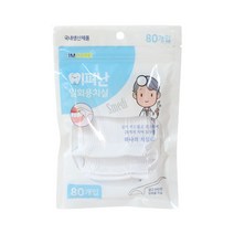 이펴난 일회용 치실 80개입 x 5팩 국내생산 지퍼백 치간칫솔