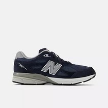 뉴발란스키즈 990v3 네이비 아동용 쿠션 러닝화 스니커즈 미드솔 컴포트 쿠션 폼 운동화