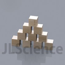 (초등3학년1학기) 고급원목 쌓기나무(나무토막) (KSIC-10010)