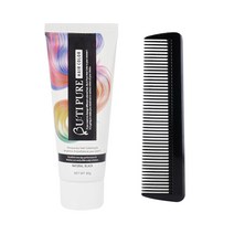 [뷰티퓨어] 헤어컬러 손으로 바르는 안전한 하루염색약 60g+빗포함, Natural Black