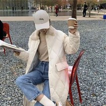 롱 패딩 가을 겨울 여성 다운 파카 자켓