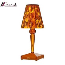 레스토랑 가구 Kartell-아크릴 크리스탈 아트 무선 책상 램프 Usb 충전식 테이블 침실 호텔 거실 레스토랑, 06 SJ43