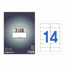 폼텍 라벨14칸20매 LQ-3108(주소용 99.1x38.1mm), 상세페이지 참조, 상세페이지 참조