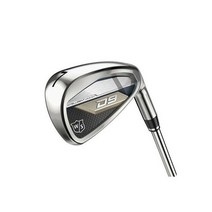 Wilson Staff D9 싱글 아이언 플렉스 클럽 및 손재주, Right-Handed, Stiff, KBS Max Ultralite Steel + Pitc