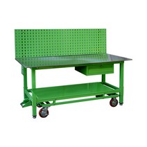 조립대 선별대 국산 스틸선반 1단서랍 고중량 타공판넬