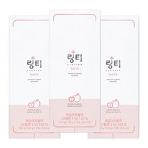 링티 복숭아맛 링거워터 수분보충 10포 3박스, 단품