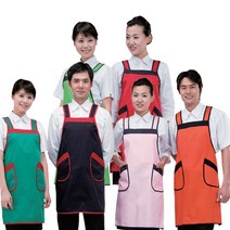 H형 면 앞치마 주방앞치마 급식앞치마 배식앞치마, JBA-790