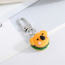 만화 개 코알라 햄버거 동물 키 체인 1 개 귀여운 코끼리 개구리 음식 열쇠 고리 여성 남성 키즈 선물 K155, Koala kaolao