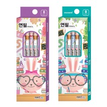 모나미 연필 5본입, 02-남아용 B 5본입