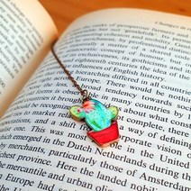 책갈피 B250 선인장 빨강.북키스