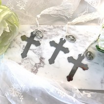 성경말씀 세례명각인 십자가 크로체 북마크 책갈피, 마테르돌로로사