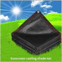 캠핑용 차박용 그늘막 스카이어닝 테라스 천막 블랙 HDPE 그늘 메쉬 UV 보호 전망대 캐노피 야외 페르골라, 02 black_08 3x5m
