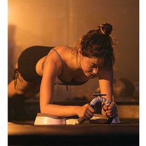 플랭크 패드 홈트 코어 복부 근육 푸쉬업 복근단련, 기본 모델-블랙