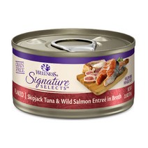 웰니스 전연령용 코어 시그니쳐 셀렉트 플레이크 12p, 참치와 연어, 79g
