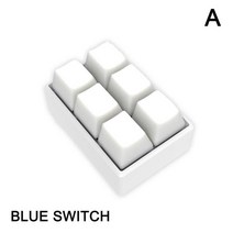매크로 키보드 OSU 미니 6 키 게이밍 프로그래밍 키패드 기계식 파란색 간색 스위치, 협력사, 01