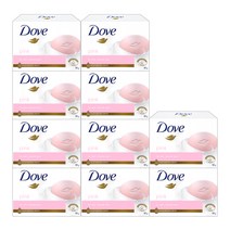 도브 핑크 뷰티 바 비누 프로랄향, 10개, 100g