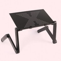 AOF532702호족반 차상 꽃소반관절 테이블 높이조절 블랙 각도 노트북 42x26cm 전통 자개 미니소반