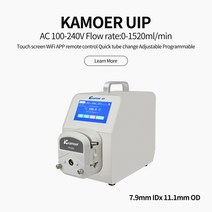 휴대용 낚시 어항 기포기 에어펌프 Kamoer 연동 펌프 AC110220V UIP 스테퍼 모터 고유량 투여 와이파이 제어 RS485 실험실용 풋 스위치, 2.UIPKK18003rotor  S18 ID79 x