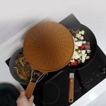 기름튐방지 만능 실리콘 덮개 후라이팬 가드 고기 생선 튀김 삼겹살 기름방지 뚜껑 프라이월, 30cm