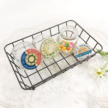 Countryitem 내츄럴 키친 사각 바스켓 브라운, 1개