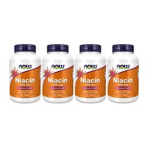 나우푸드 니아신 500mg 타블렛 비건, 250개입, 4개, 250정