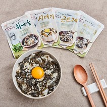 윤영근의 착한나물 맨밥에 비벼먹는 곤드레 등 나물 4종 기타즉석식품/선물세트(4종 각5봉씩), 1개, 선물세트(곤드레,유채나물,시래기,취나물 각 5개씩)