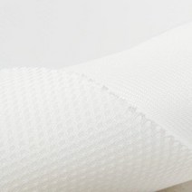 매쉬원단) 3D 에어매쉬 통풍원단 _ 화이트 무지 A4