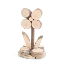 DIY 나무조각공예 곤충만들기SET, 1set, 09 화분꽃