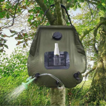 캠핑샤워기 캠핑샤워백 무선샤워기, 블루