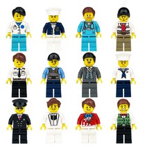 요고요 블록 미니피규어 시티 시리즈 사람 인형 블럭, 세트 1. 커뮤니티 12종
