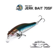 엔에스 쏘베이트 RV 저크베이트 80F 쏘가리 미노우, 107, 공통