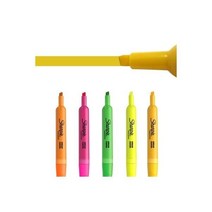 샤피 탱크형광펜, 형광핑크, 6개