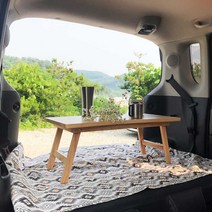 소미랑 원목 1인용 캠핑 테이블 / 좌식테이블 / 차박 / 노트북 / 휴대