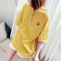 애견커플룩 후드티 티셔츠 반려견 커플룩 후드 셔츠 을 프렌치 불독, 성인 노란색, 주인 옷
