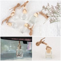 디퓨져 유리공병 사각형 8ML 차량용디퓨저공병 화장실방향제, 사각 10ml