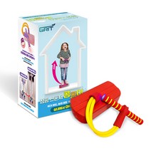 그릿(Grit) 스펀지 콩콩이 스카이 콩콩 점핑 실내용 스포츠 장난감 승용 완구 KC인증완료, 그린색상